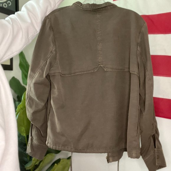 CASLON Olive Green Jacket - Picture 2 of 2